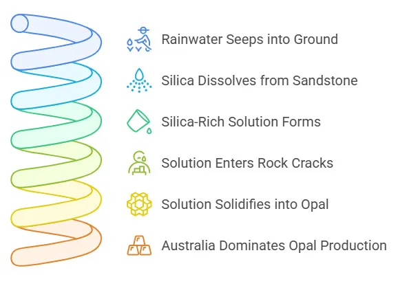Opal Formation Process