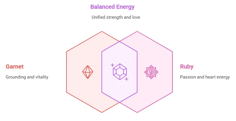 Harmonious Synergy of Garnet and Ruby